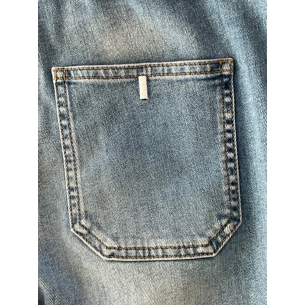 Stella McCartney Sz 29 The 70s Flare Jeans Light Wash Mid-Rise Stretch Designer - Picture 13 of 16